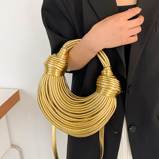 Liora | Golden Handbag