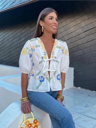 Lola | Floral Blouse