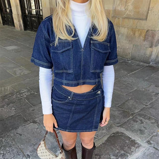 Charlie | Denim Co-ord Set