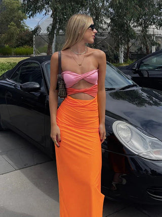 Keira | Strapless Maxi Dress