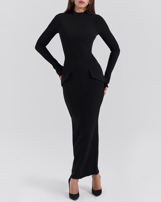 Sophia | Black Maxi Dress